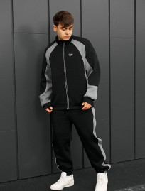 Dres Staff mik logo reflective oversize fleece