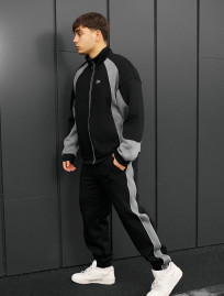 Dres Staff mik logo reflective oversize fleece