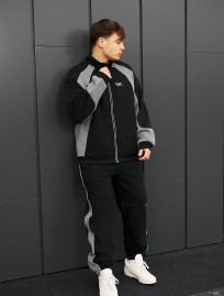 Dres Staff mik logo reflective oversize fleece