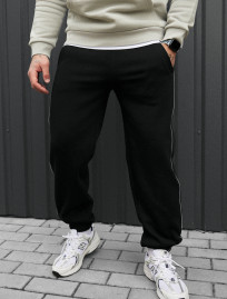 Spodnie dresowe Staff al black reflective fleece