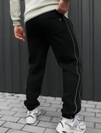 Spodnie dresowe Staff al black reflective fleece