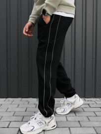 Spodnie dresowe Staff al black reflective fleece