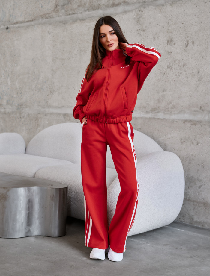 Dres Staff lik red reflective fleece