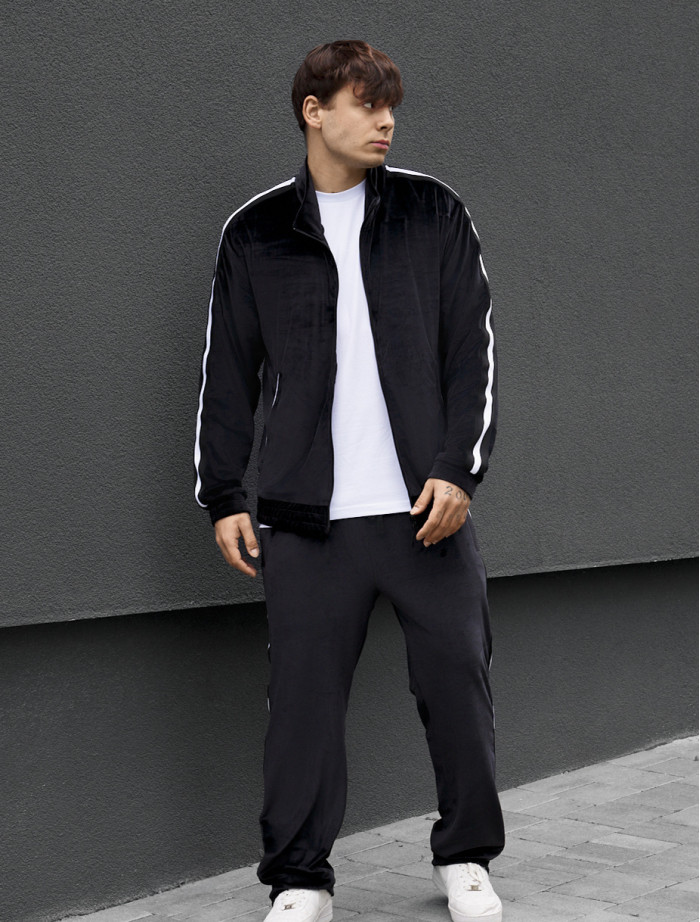 Dres Staff van black zip