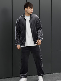 Dres Staff van graphite zip