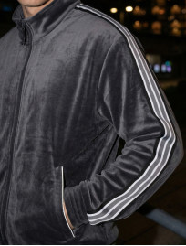 Dres Staff van graphite zip