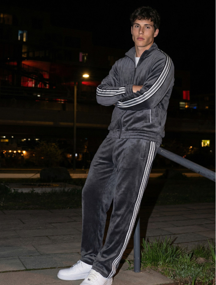 Dres Staff van graphite zip