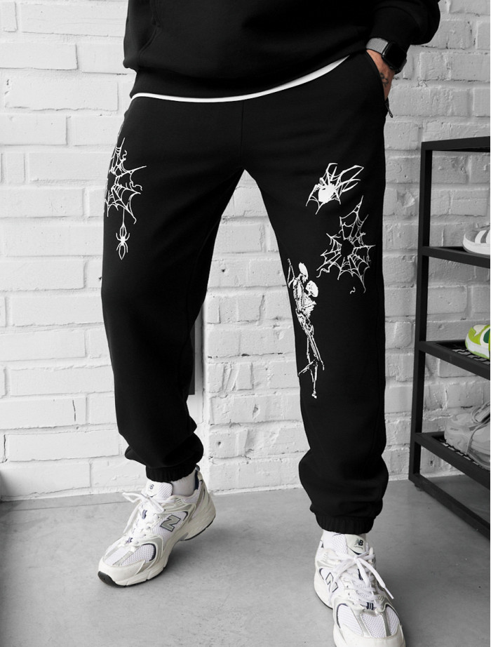 Spodnie dresowe Staff clo spider