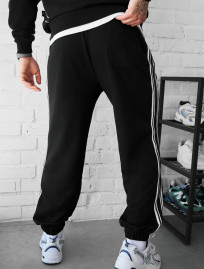 Spodnie Staff un black 2 lampas