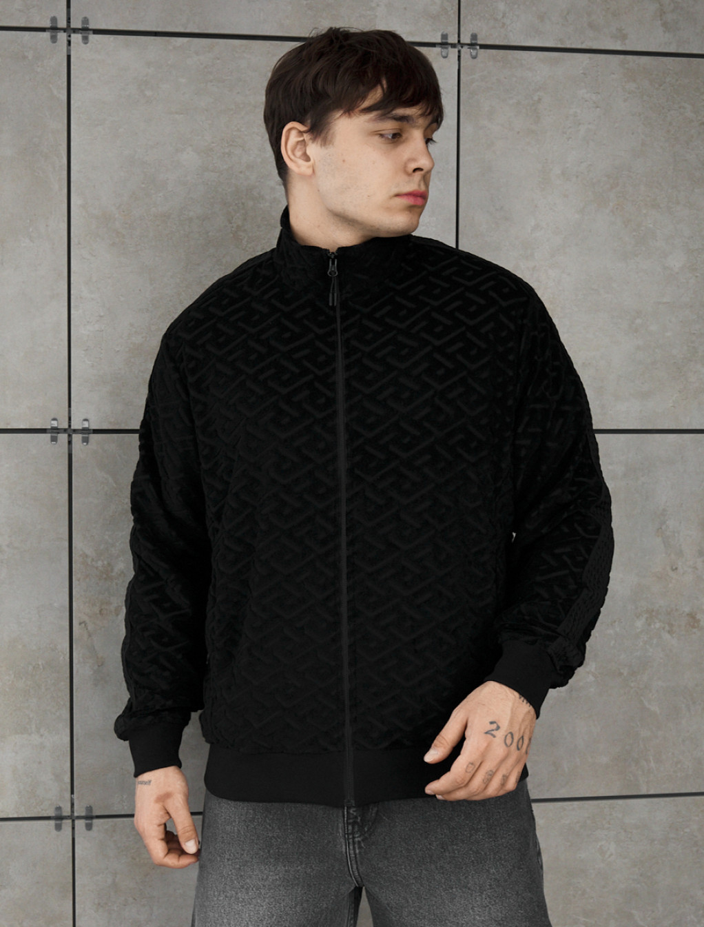 Olimpijka Staff ami black zip