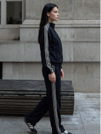 Dres Staff vi black logo zip oversize