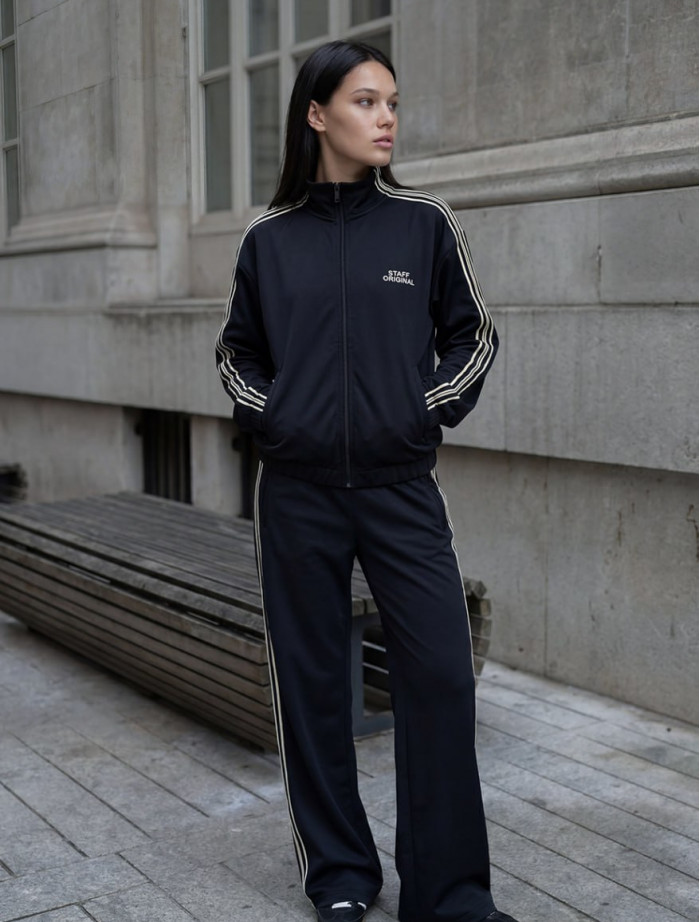 Dres Staff vi black logo zip oversize