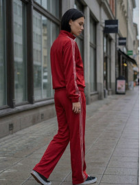 Dres Staff vi red logo zip oversize