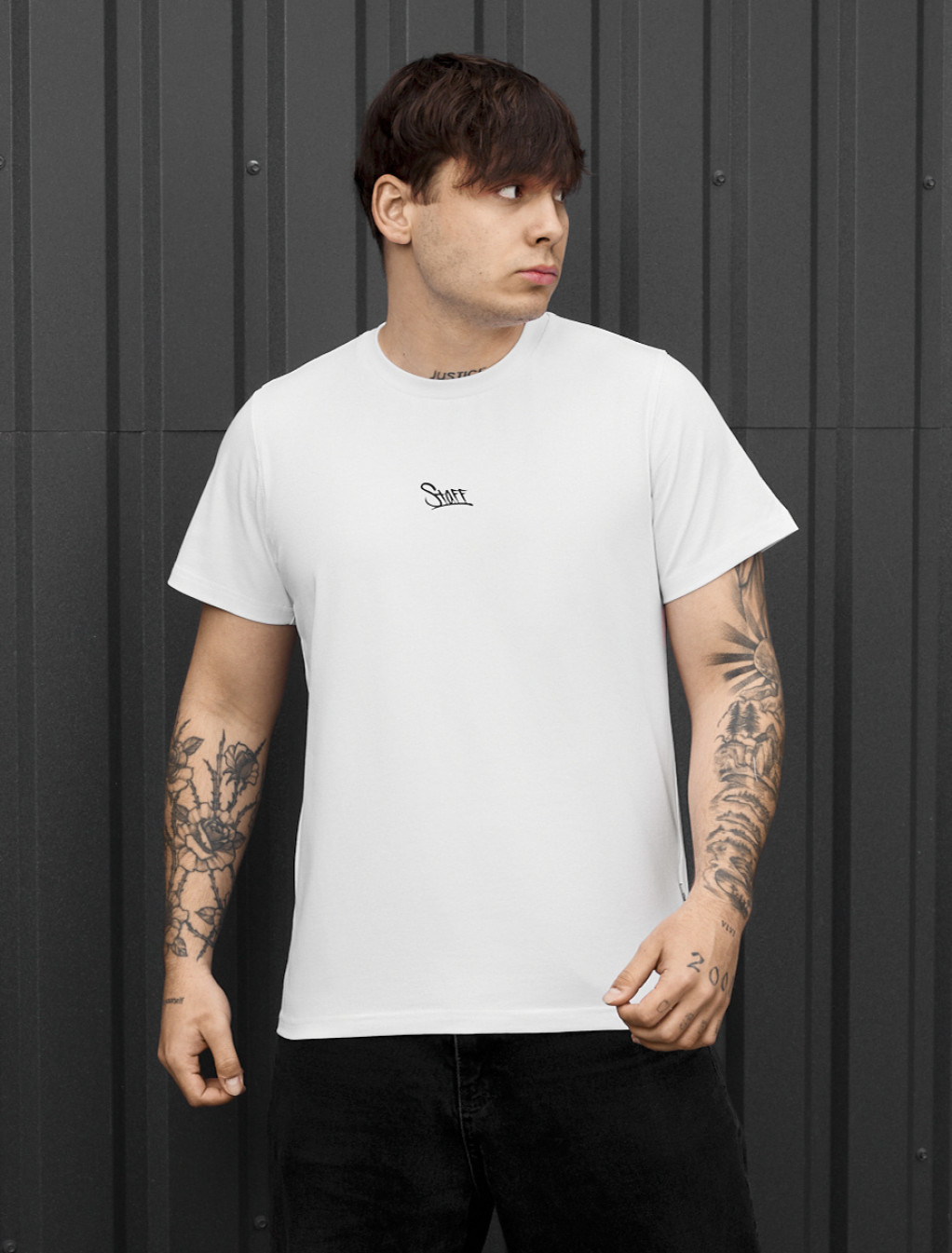 Koszulka Staff logo white
