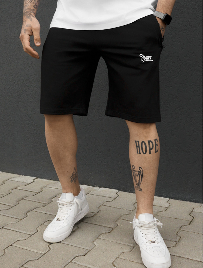 Spodenki Staff wh black logo
