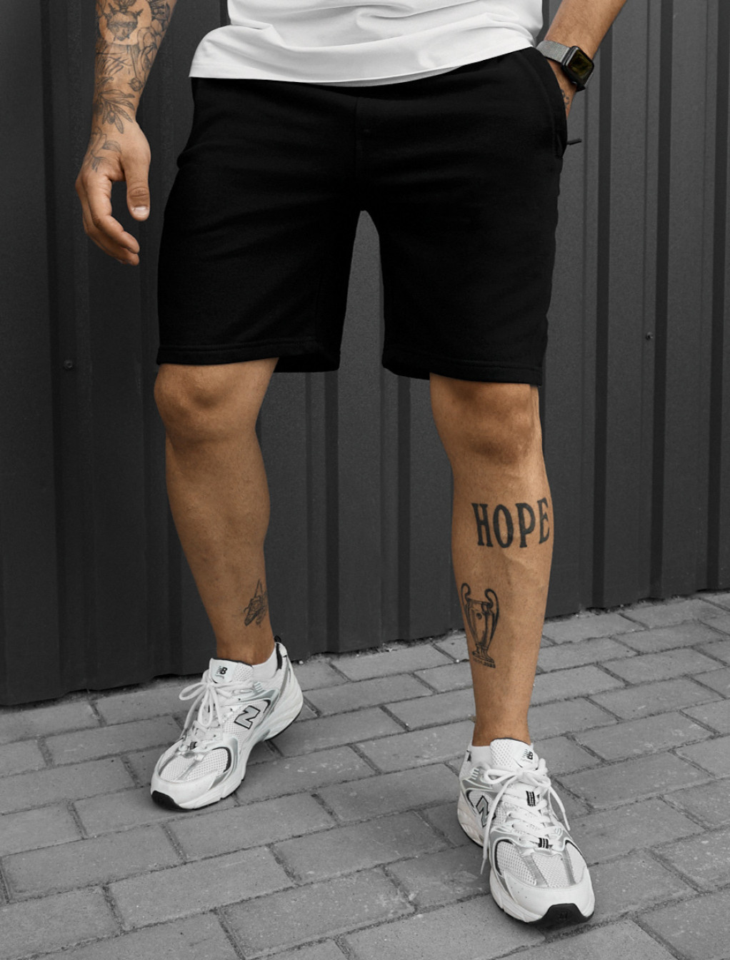 Spodenki Staff lam black logo