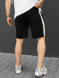 Spodenki Staff lam black & light gray