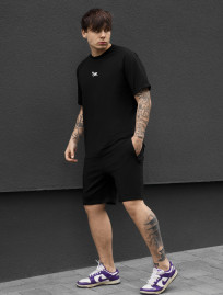 Komplet koszulka + spodenki Staff mb logo black