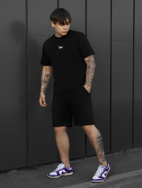 Komplet koszulka + spodenki Staff sp logo black