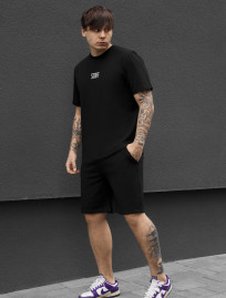 Komplekt koszulka + spodenki Staff reflective logo black