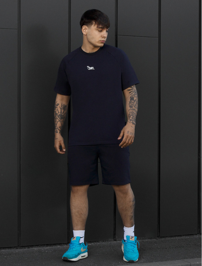Komplet koszulka + spodenki Staff mb logo navy