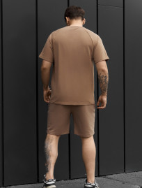 Komplet koszulka + spodenki Staff mb logo brown
