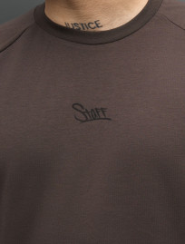 Komplet koszulka + spodenki Staff mb logo dark brown
