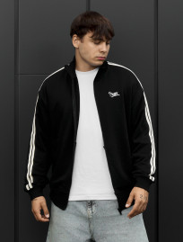 Olimpijka Staff lok zip light black oversize