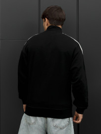 Olimpijka Staff lok zip light black oversize