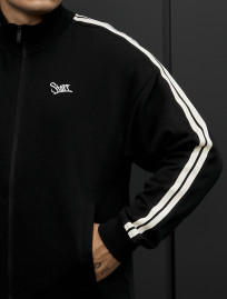 Olimpijka Staff lok zip light black oversize
