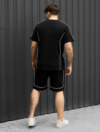 Komplet koszulka + spodenki Staff in black logo