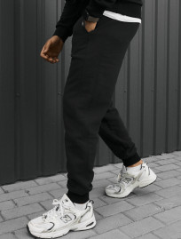 Spodnie dresowe Staff rol black fleece