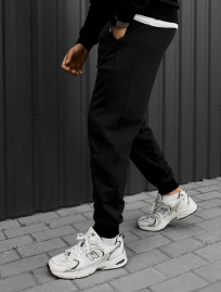 Spodnie dresowe Staff rol black fleece