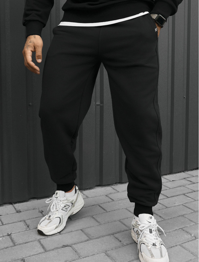 Spodnie dresowe Staff rol black fleece