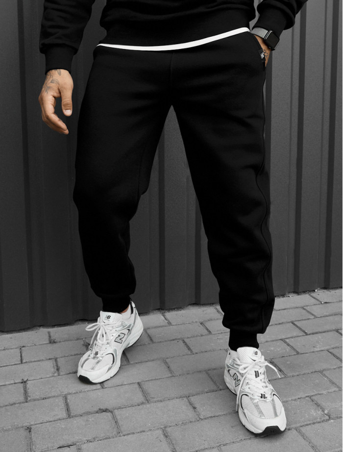 Spodnie dresowe Staff rol black fleece