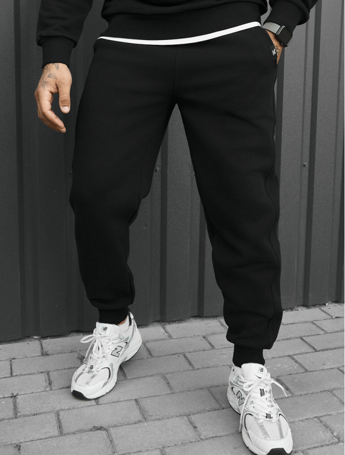 Spodnie dresowe Staff rol black fleece