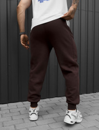 Spodnie dresowe Staff rol brown fleece