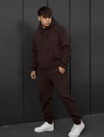 Dres Staff cr dark brown fleece