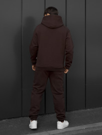 Dres Staff cr dark brown fleece