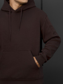 Dres Staff cr dark brown fleece