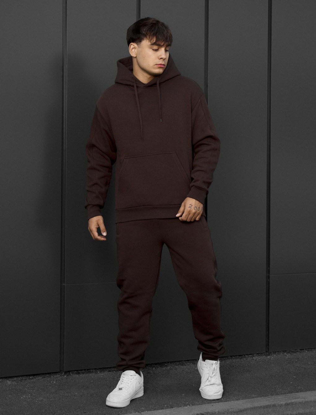 Dres Staff cr dark brown fleece