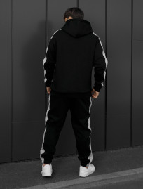 Dres Staff rik black & gray oversize fleece