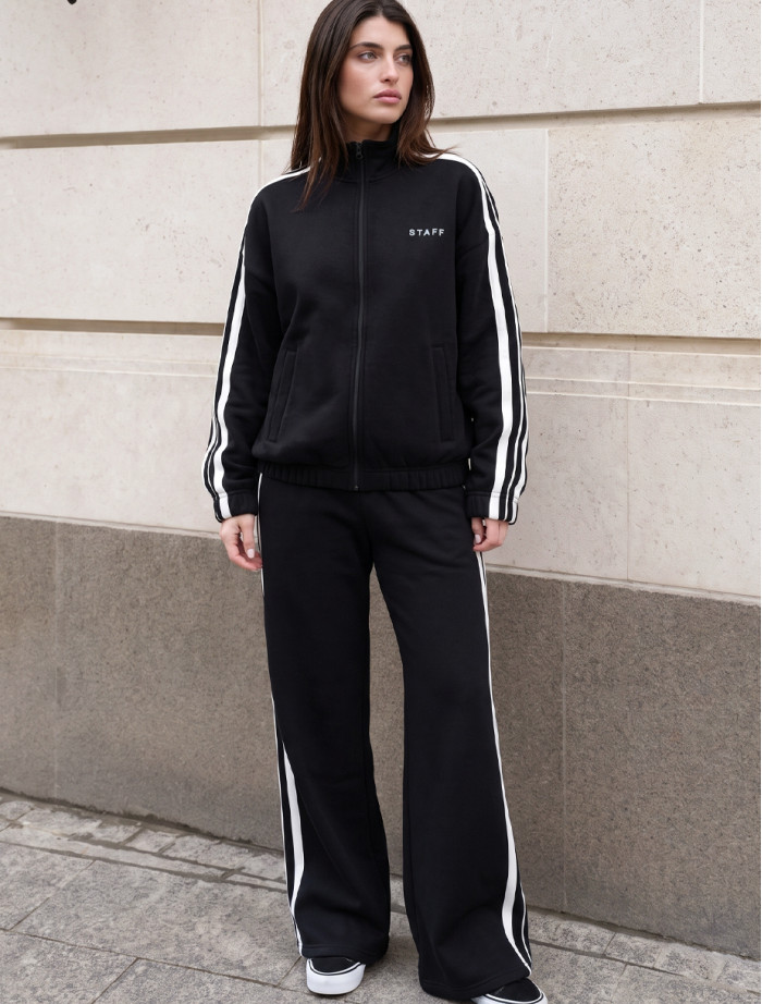 Dres Staff lik black oversize fleece