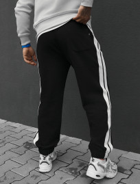 Spodnie dresowe Staff un black lampas fleece