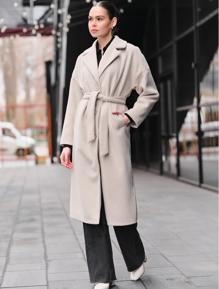 Płaszcz damski Staff bo beige