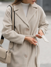 Damski płaszcz Staff beige