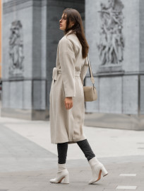Damski płaszcz Staff beige