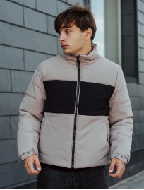 Kurtka Staff le light gray & black