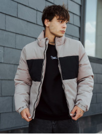 Kurtka Staff le light gray & black