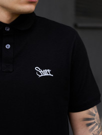 Koszulka polo Staff black logo